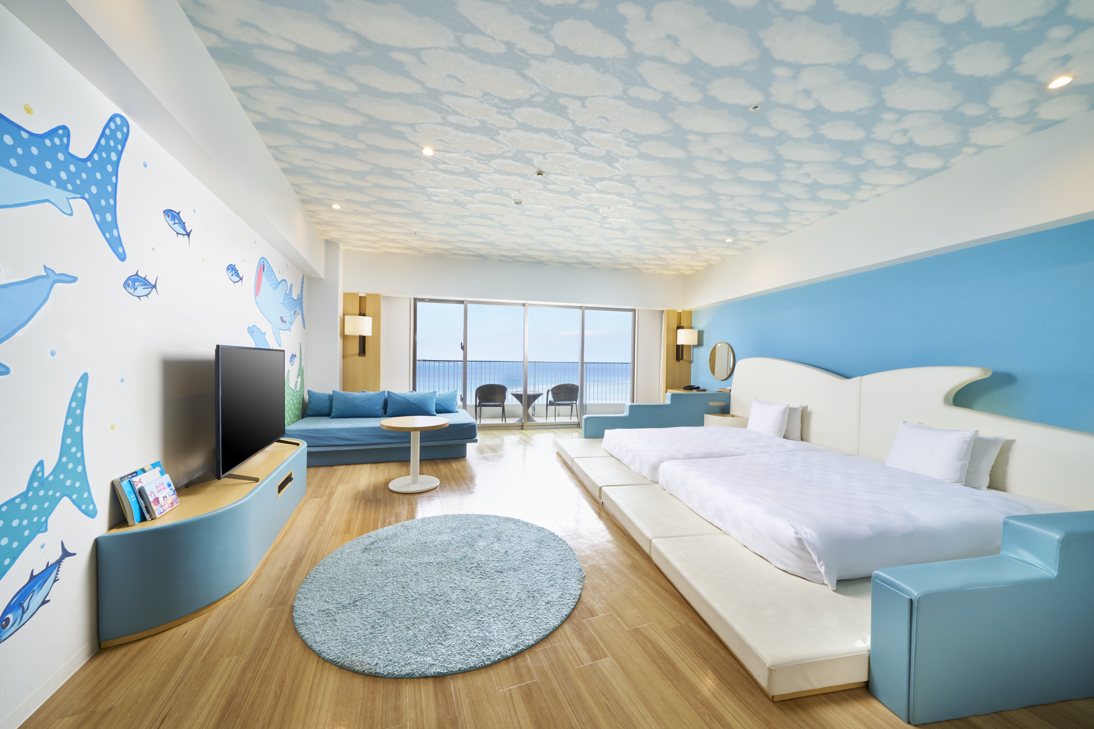 水族館のようなテーマルーム